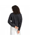 Dámska mikina adidas Essentials s 3 prúžkami French Terry Black JE0016, čierna